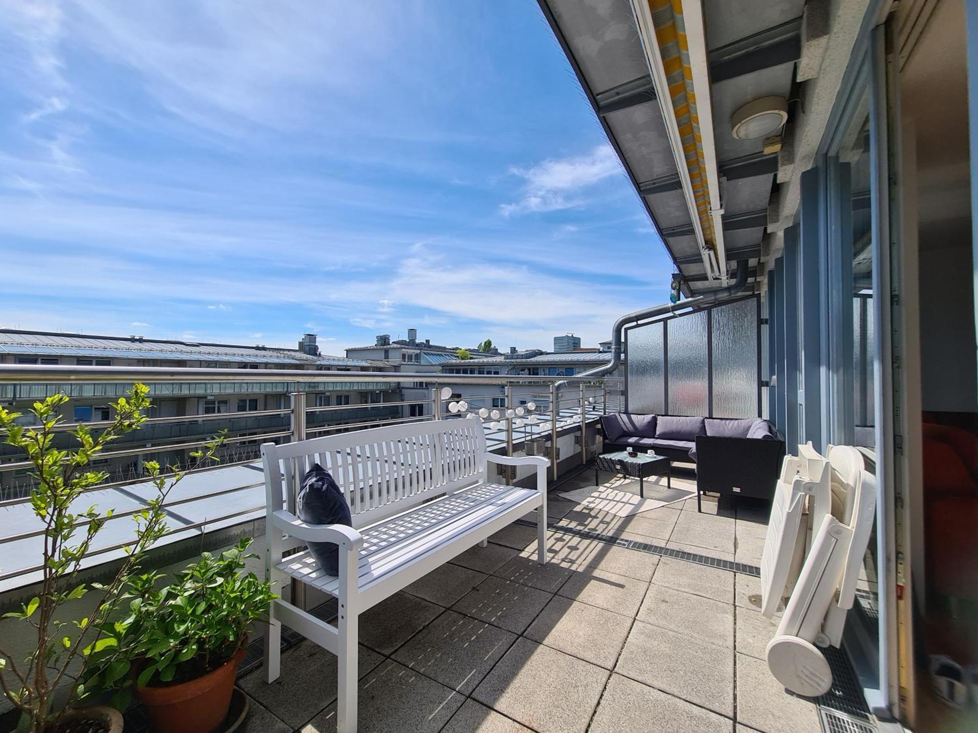 Ridler Theresienwiese, Parking & Rooftop Terraces 2 Room Munique Exterior foto